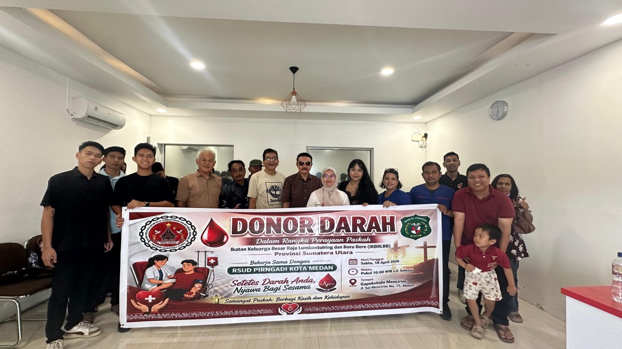 IKBRLBB Sumut Gelar Bakti Sosial Donor Darah Sambut Paskah 2026