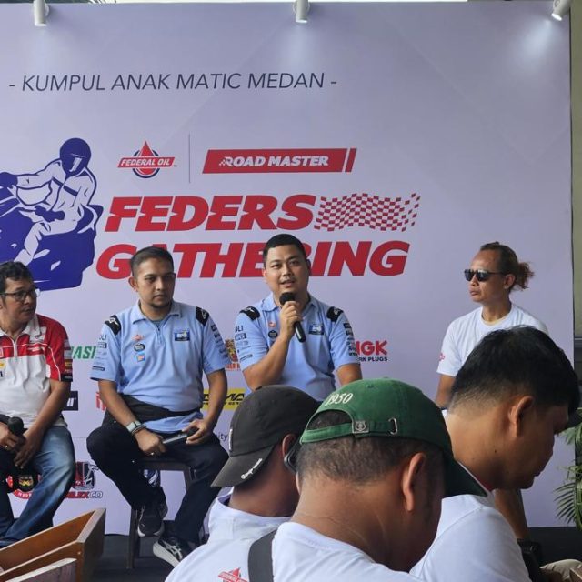 Feders Gathering 2026 Sambangi Kota Medan, Satukan Komunitas Motor Matic Melalui Federal Matic Spesialis Dingin