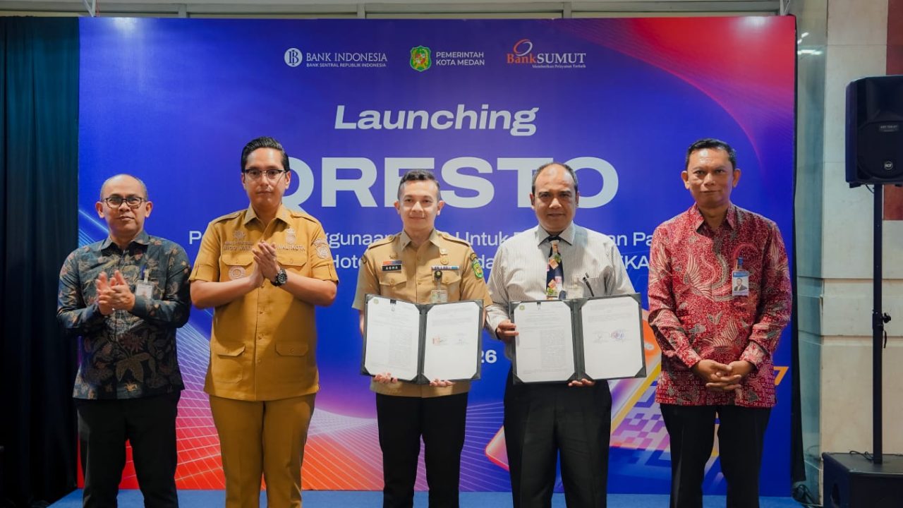 Medan Luncurkan QResto, Permudah Pembayaran Pajak Restoran Secara Digital