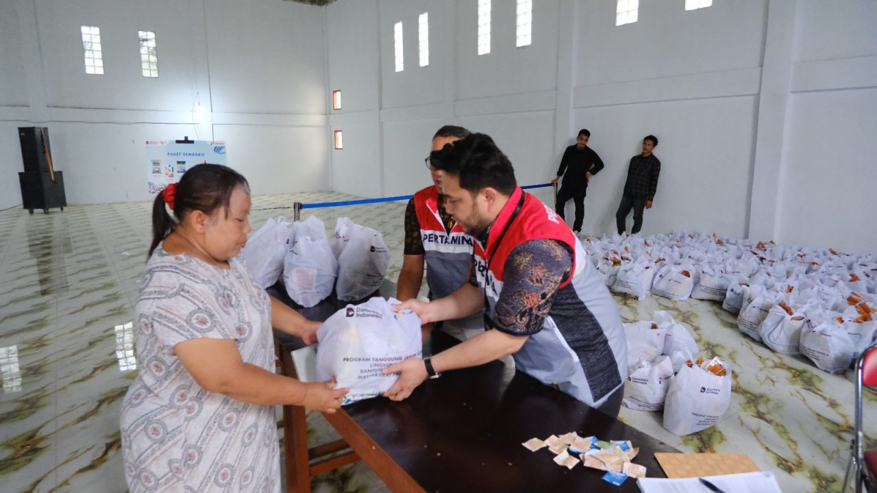 Pertamina Patra Niaga Regional Sumbagut Tuntaskan Rangkaian Pasar Murah, Jangkau 1.000 Masyarakat Prasejahtera di Deli Serdang