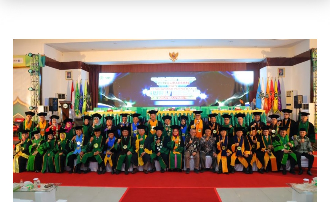 UINSU Kukuhkan 14 Guru Besar Baru