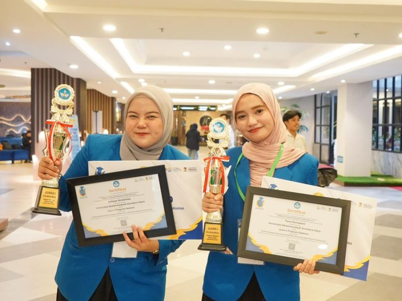 UMSU Sapu Bersih Juara 1 Pilmapres Sumut 2026