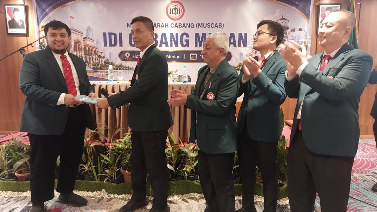 Dr. Galdy Wafie Pimpin IDI Cabang Medan Periode 2026-2029