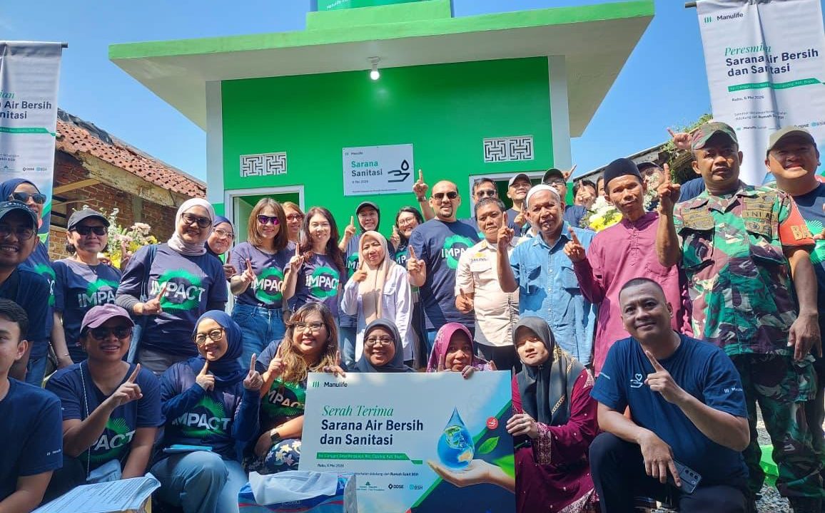 Lebih dari 200 Relawan Manulife Indonesia Turun Langsung dalam Impact Week Perdana