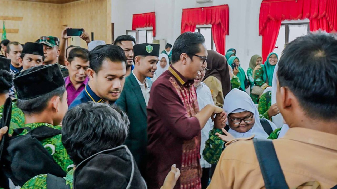 Rico Waas Ajak Pelajar IPA Kota Medan Kompak Tolak Judi Online
