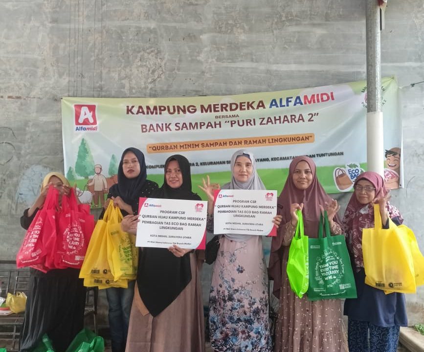 Qurban Tanpa Plastik, Alfamidi Ajak Masyarakat Lebih Peduli Lingkungan