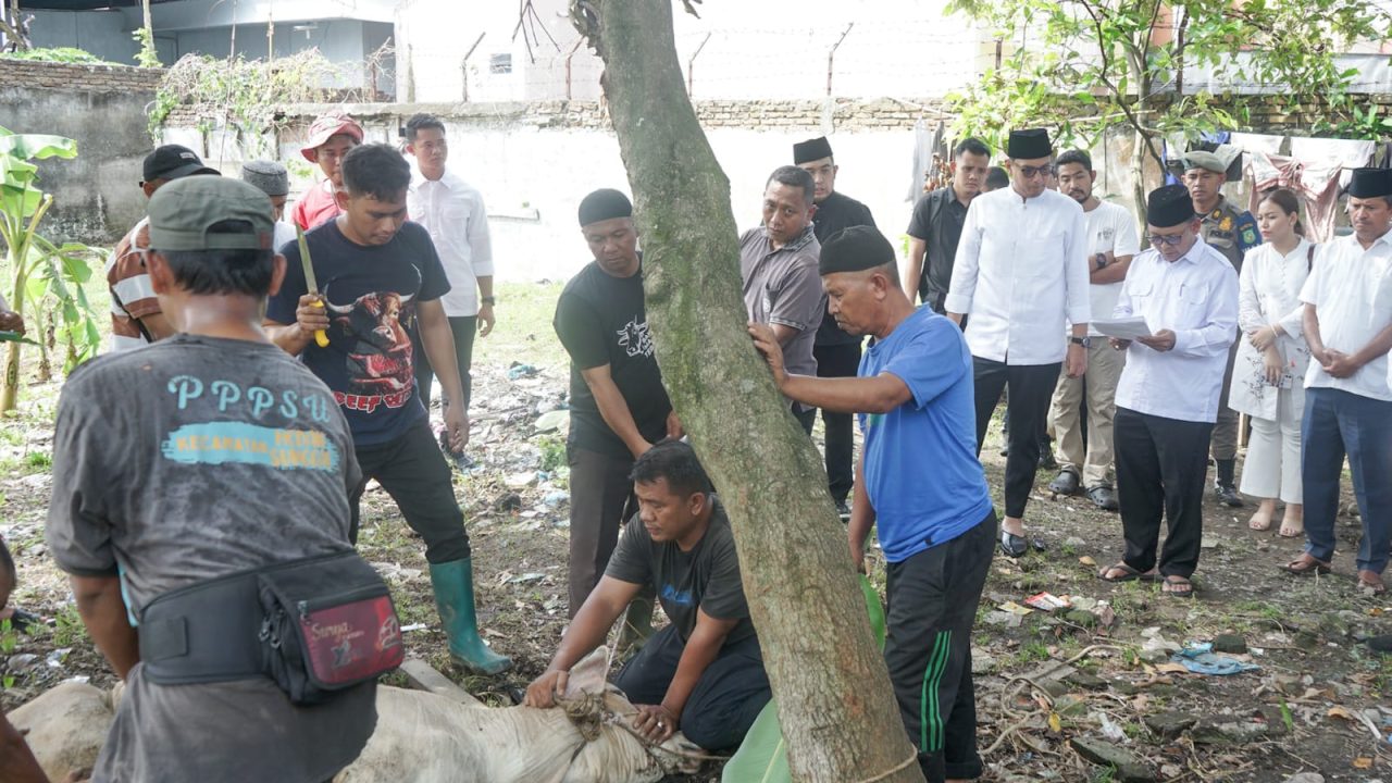 Wali Kota Medan Tegaskan Esensi Kurban: Kebahagiaan Itu Bukan untuk Dinikmati Sendiri