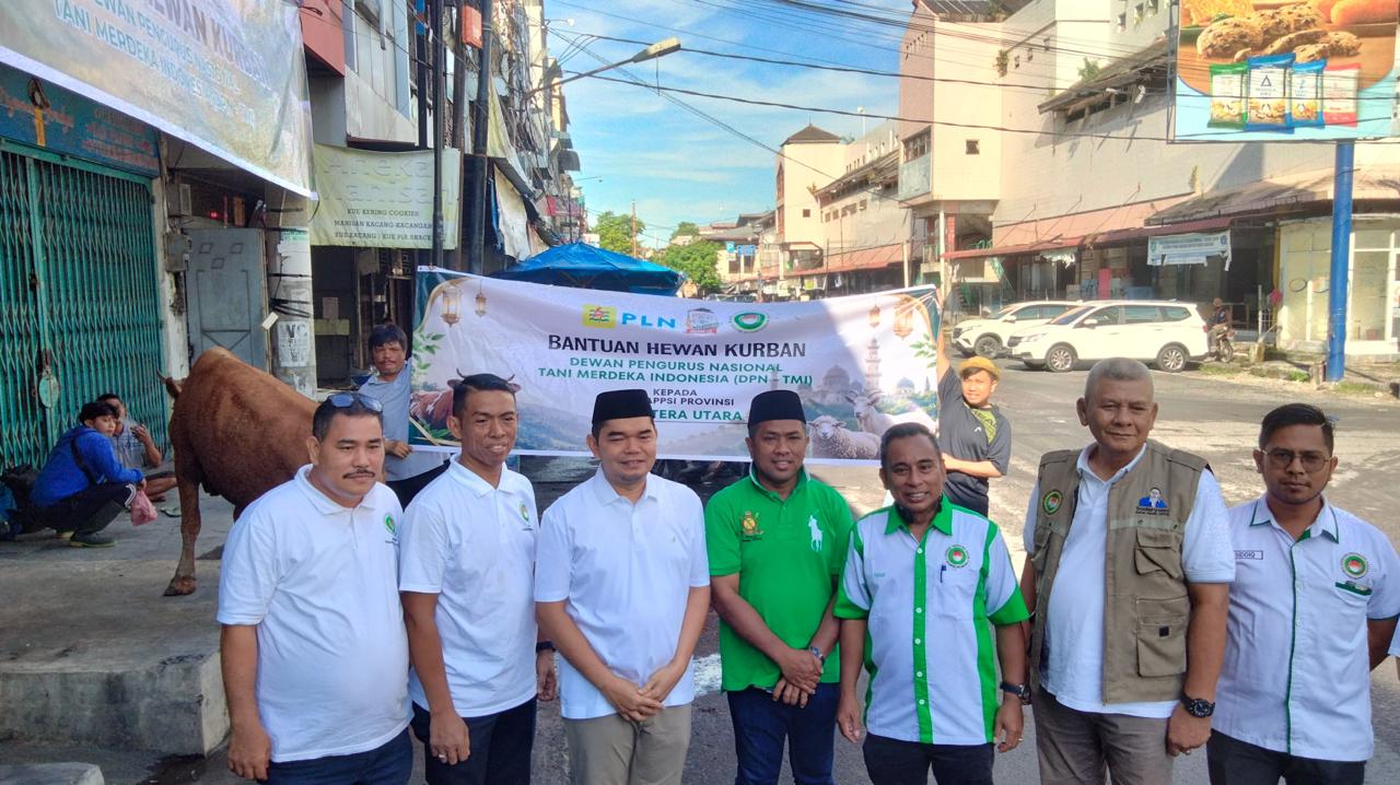 APPSI Sumut Sembelih Hewan Kurban Bantuan Presiden