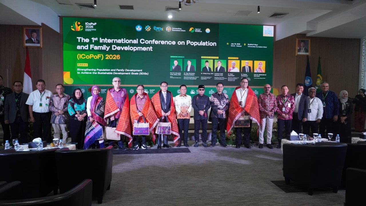 USU dan Kemendukbangga/BKKBN Perkuat Sinergi Akademik melalui ICoPoF 2026
